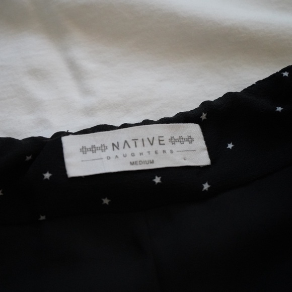 Black and White Star Mini Skirt - Picture 3 of 3